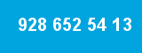 928 652 54 13 928 652 54 13